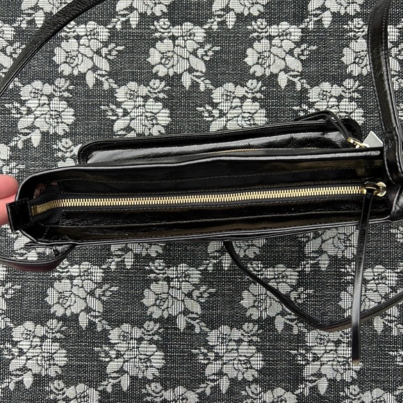 HOBO Bags Hobo Lexie Crossbody Handbag Purse In Black Vintage Hide